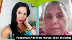 La presa política, Brenda Díaz (izquierda) y su madre, Ana María García (derecha). Tomada de Facebook de Ana María García